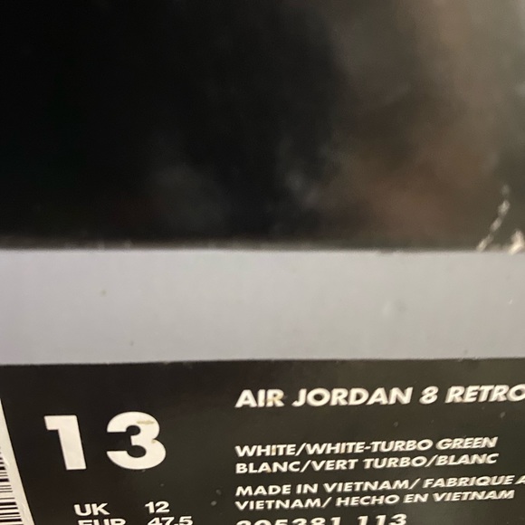 Air Jordan 8 retro (south beach ) - Picture 5 of 5